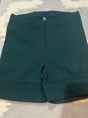 Free People High-Rise Dark Green Bike Shorts